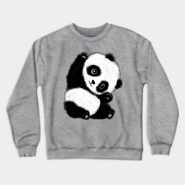 Panda Cute Crewneck Sweatshirt by Kalypol